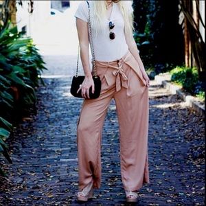 BOUTIQUE - Light Brown Wide Leg Pants